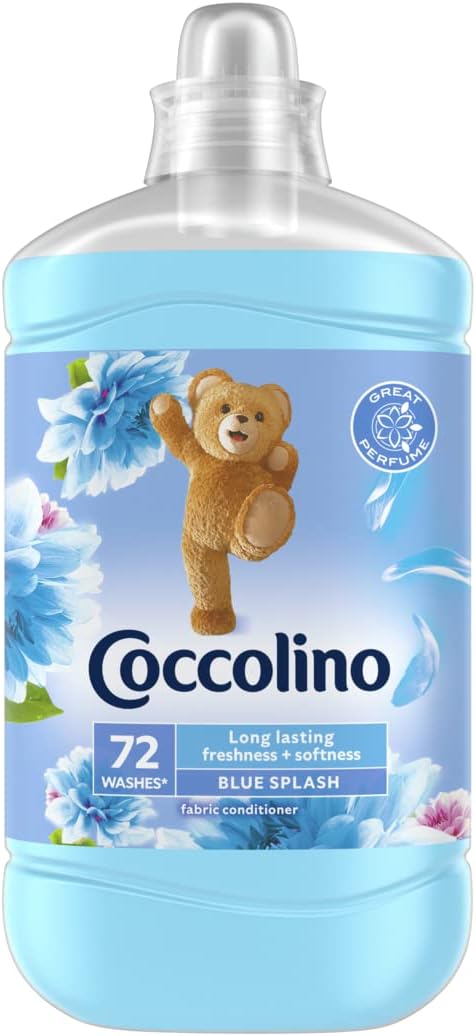 Coccolino Blue Splash Fabric Conditioner 1800ML/ 72 Washes