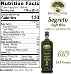 Frantoi Cutrera - Segreto Degli Iblei - Extra Virgin Olive Oil - Sicilian D.O.P Certified Italian, Pure 2022/23 Early Harvest First Cold Pressed, High In Polyphenols, 24.5 Fl Oz (Pack of 1)
