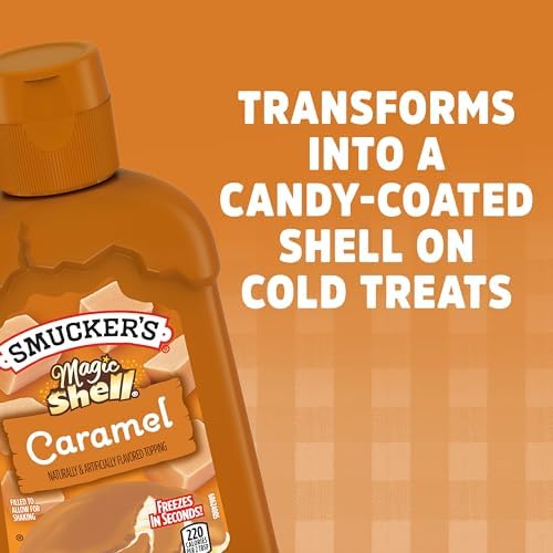 Smucker's Magic Shell Caramel Flavored Topping, 7.25 Ounces (Pack of 8)
