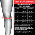 7mm Compression Knee Sleeves for Weightlifting Support, Powerlifting Strength, Heavy Squats, Cross Training, Gym Fitness, Sports – Strong Thick Neoprene Knee Braces for Men & Women (2 Pack, Medium)
