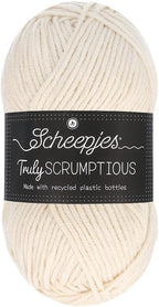 Scheepjes Truly Scrumptious Yarn, 100 g Skein, Color 386 Lemon Granita