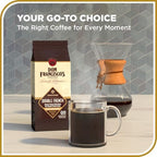 Don Francisco's Double French Ground Coffee, Dark Roast – 100% Arabica Coffee, 10 oz Bag