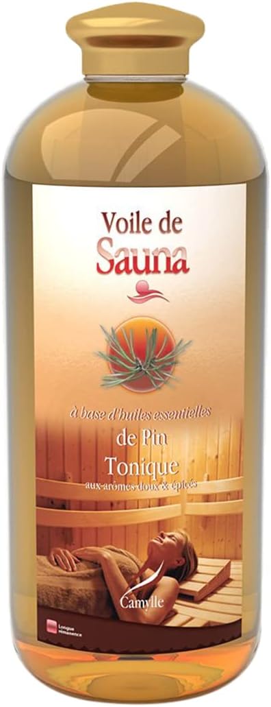 Camylle - Sauna Fragrance Orange Blossom - Fragrances Based on Pure and Natural Essential Oils for Sauna - De-Stressing with Sweet and Captivating Aromas - 1000ml