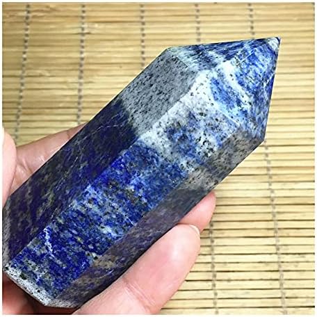 Natural Rock Lapis Lazuli Crystal Gemstone Point Wand Obelisk 200-700g Household (Size : 300-350)