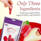 Vinamit Soft Dried Rose-Apple | Dried Plums Pack 3 of 3.5 oz Bag | Chewy Exotic Fruit Snacks | Vegan, Gluten-Free | High in Fiber, Non-GMO | Perfect for Gifting, Travel, Clean Eating