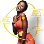Not Just A Patch Freestyle Libre 2 Sensor Covers (20 Pack) Lingo CGM Patches for Freestyle Libre 2 - Water Resistant & Durable for 10-14 Days - Pre-Cut in Yellow