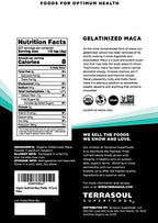 Terrasoul Superfoods Organic Gelatinized Maca Powder, 2 Lbs - Premium Quality | Recommended Use: Supports Increased Stamina & Energy | Gelatinized for Easy Digestion
