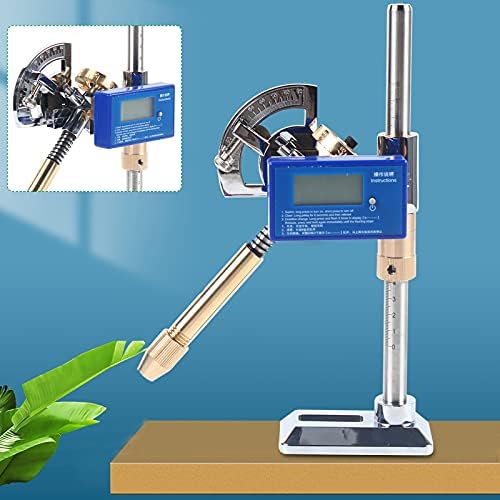 Digital Display Angle Manipulator, 96 Index Faceting Machine High Precision Angle Polishing Handle Two Power Supply Faceting Equipment
