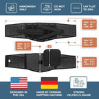 ORTONYX Back Brace for Lower Back Pain, Back Support Belt for Women & Men, Breathable Lower Back Brace with Lumbar Pad, Lower Back Pain Relief for Herniated Disc, Scoliosis, Sciatica/Black M-L