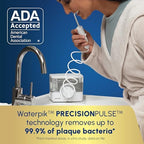 Waterpik ION Professional Water Flosser, Rechargeable and Portable for Teeth, Gums, Braces, 10 Settings, 7 Flossing Tips For Multiple Users And Needs, ADA Accepted, WF-12 White, Packaging May Vary