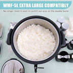 TOAUTO 10Lbs Wax Melter for Candle Making - Candle Wax Melting Pot with Faster Pour Spout and Temperature Controller, No Cloggy and Easy Clean Up