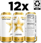 Rockstar Sugar Free Energy Drink, 16 Fl Oz Cans (Pack of 12) (Packaging May Vary)