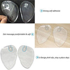 6 Pairs Flip Flop Pads, Gel Cushion for Heels, Sandals, Slippers