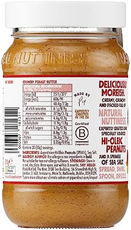 PIP & NUT Crunchy Peanutbutter, 300 GR