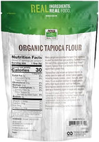NOW Foods, Organic Tapioca Flour, Gluten-Free and Non-GMO Flour Replacement, 16-Ounce (Packaging May Vary)