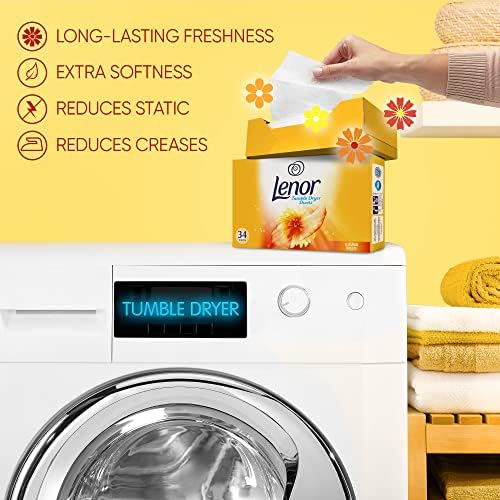 Lenor Tumble Dryer Sheets 34 Sheets Summer Breeze