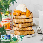 Native Forest Organic Peach Slices - Organic Peaches, Canned Peaches in Natural Juice, Sliced Peaches, Peaches Canned Fruit - 15 Ounce (Pack of 6)