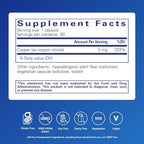 Pure Encapsulations Copper (Citrate) | Highly Bioavailable Form of Copper | 60 Capsules