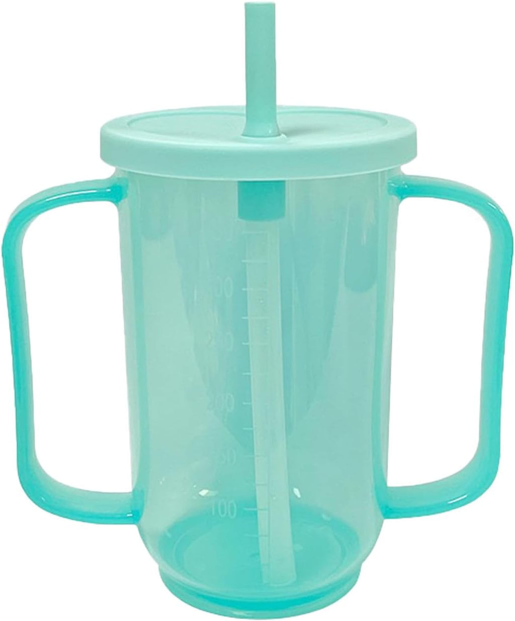 Adult Sippy Cups for Elderly 12oz Sippy Cup with 2 Handles No Spill Cups for Adults Straw Cups Dysphagia Cups for Disabled Patients