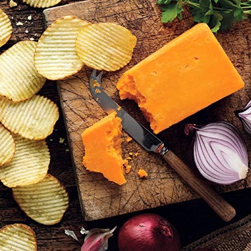 Pack of 24 50g (1.76oz) Keogh's Crinkle Cut Irish Cheddar and Red Onion Potato Chips Crisps Gluten Free (Irish Online Supermarket)