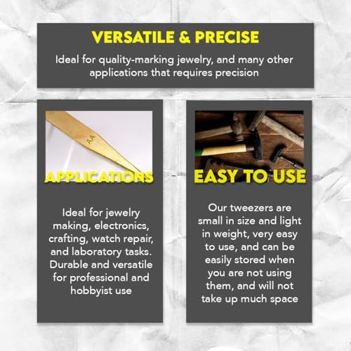 SE Antimagnetic Brass Tweezers Watchmakers Precision Repair Tool #AA - AA-BRASS