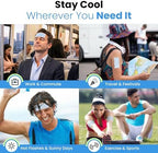 | Cooling Gel Patches for Instant Relief from Heat, Workouts, and Hot Flashes | Long-Lasting, Breathable, Hydrogel Patches for Cooling Comfort | 10 Pack