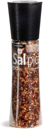 Carmencita. Mediterranean Spicy Salt with Chili and Garlic. Giant Grinder. 233g (8.22oz)