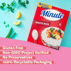 Instant White Rice, 72 Ounce Bulk Box – Gluten-Free, Non-GMO Project Verified – Quick & Easy Pre-Cooked Rice in 5 Minutes