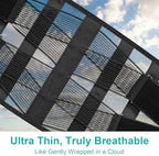 Ultra Thin Lumbar Support Brace for Women & Men – Lightweight Back Pain Relief Belt with Breathable Mesh – Slimline & Invisible Under Clothes – Sciatica & Herniated Disc Support