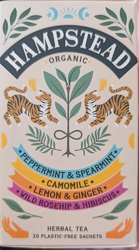 Hampstead Organic Herbal Harmonies Selection - 20 bags