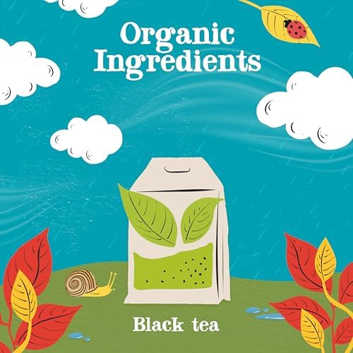 Clipper Tea Organic Fairtrade English Breakfast, Big Ben - USDA Organic, Non-GMO, Fair Trade, Sustainable Caffeinated Tea, 1 Pack, 20 Unbleached Tea Bags