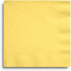 Mimosa (Light Yellow) Dinner Napkins (3-Ply)(25 Pack)