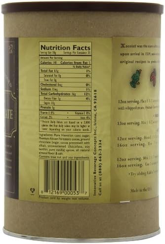 MOCAFE Azteca D'Oro 1519 Mexican Spiced Ground Chocolate, 3-Pound Tins (Pack of 2)