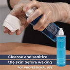 Cirepil - Purifying Blue Lotion - Pre & Post Wax Cleanser - Sanitizes & Soothes Skin to Prevent Breakouts - Natural Cornflower Water & Dragon’s Blood Formula - Pump Bottle, 250ml