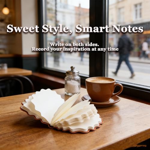 Cookie-Shaped Mini Notebook, 3-Pack, Cookie Design, Office and Travel Memo Pad (yellow)