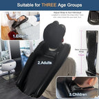 Hair Washing Basin Strap Adjustable Splash-Proof Inflatable Hair Washing Sink for Bedridden Portable Wheelchair Shampoo Bowls for Handicapped