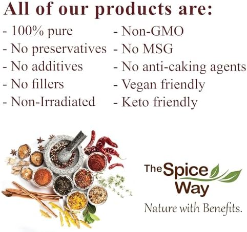 The Spice Way Basil Leaves - (3 oz) pure dried basil seasoning leaves