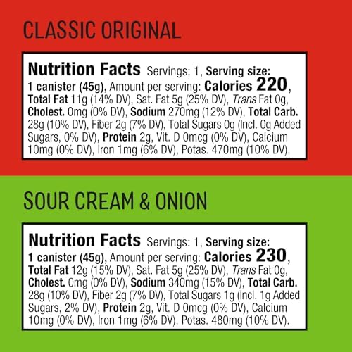 The Good Crisp Company Minis Variety Pack Gluten-Free Potato Chips, 1.6 Oz Cans (Pack of 8), Non-GMO, Allergen Friendly, Potato Chip Snack Pack