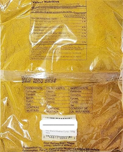 Kala Brand Madras Curry - 500g