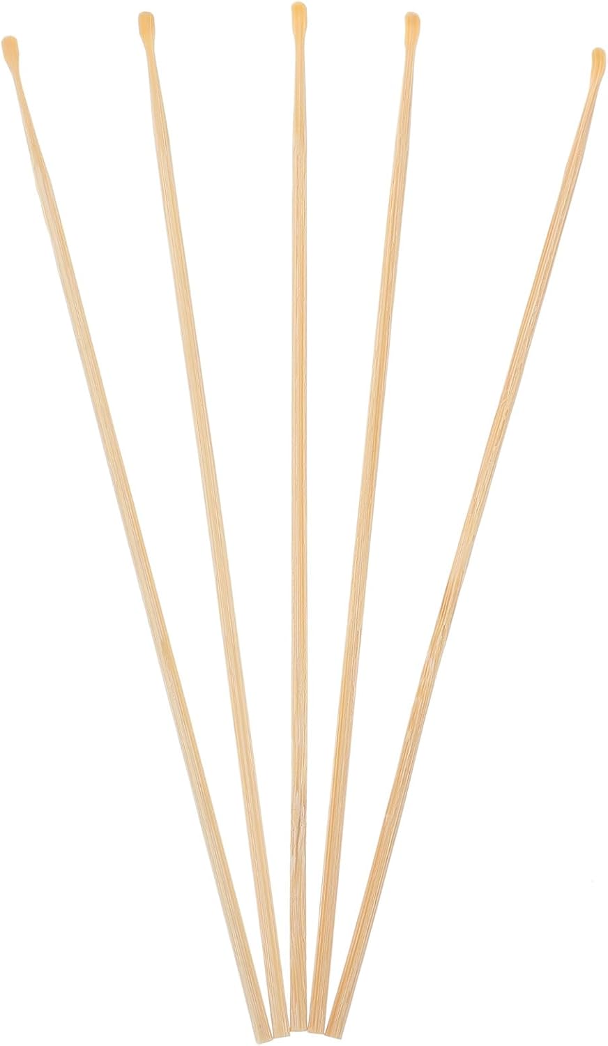 Healifty Ear Pick Bamboo Earwax Removal Spoon Tool 5pcs