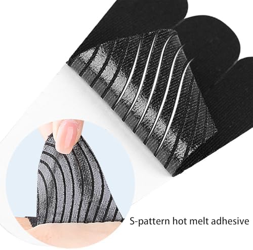 Precut Kinesiology Tape, 20 PCS Waterproof Breathable Foot Plantar Fasciitis Pain Relief Strips Athletic Tapes, Elastic Sports Joints Support Muscle Tape for Feet Arch Ankle Hands Carpal Tunnel