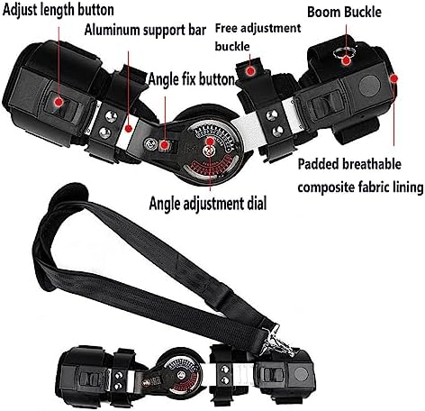 Hinged Elbow ROM Brace for Tendonitis andTennis,Post OP Adjustable Elbow Splint Immobilizer Arm Injury Recovery Support After Surgery Pain Relief,Right