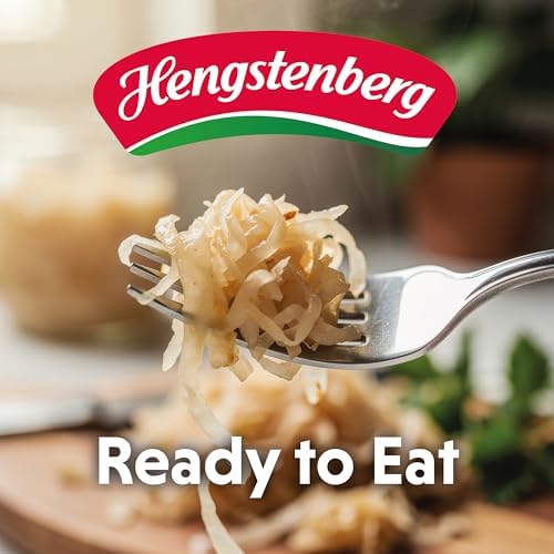 Hengstenberg Bavarian Style Sauerkraut Chucrut 680g - Pack of 6