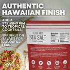Alaea Red Salt Infused with Mineral-Rich Alaea Clay – Coarse Crystal Red Hawaiian Salt That Adds Color to Any Dish for Natural Finishing Use – 14 oz Bag