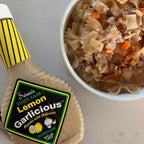 Salamida New York State Fair Lemon Garlicious Marinade, 16 oz | All-Natural, Gluten-Free, Citrus & Garlic Infused Sauce for Fish, Poultry, Pork & More