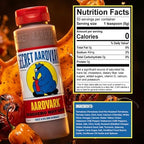 Secret Aardvark Habanero Hot Sauce - Habanero Peppers & Roasted Tomatoes, Medium Spiced Hot Sauce, BBQ Sauce, Non-GMO, Low Sugar, Low Carb, Hot Sauce & Marinade - 8 fl oz 1 Pack