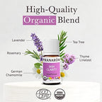 Pranarom - Skin Clarity Essential Oil Blend (5ml) - Lavender, Tea Tree, Thyme, Rosemary, Niaouli, Chamomile, & Helichrysum - 100% Pure Essential Oil for Skincare | USDA and ECOCERT Certified Organic