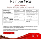 Red Delight Chocolate Variety Packs - Milk Chocolate Bars - 0.92 oz, Pack of 24 Snack Size Candy Bars- Kosher, No Added Sugar, Gluten Free, Non-GMO - Birthday Gift with 14” Plush Teddy Bear