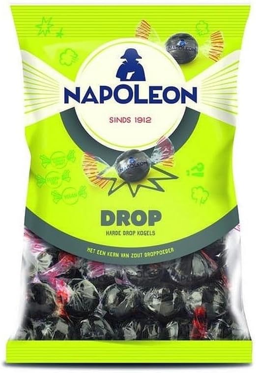Napoleon Harde Drop Kogel 5.2oz/150g (Licorice Drops)