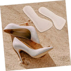 minkissy 4pairs Cork Insoles for High Heels and Sandals Self-Adhesive Comfort Pads Breathable Foot Cushions for Women for Everyday Activities